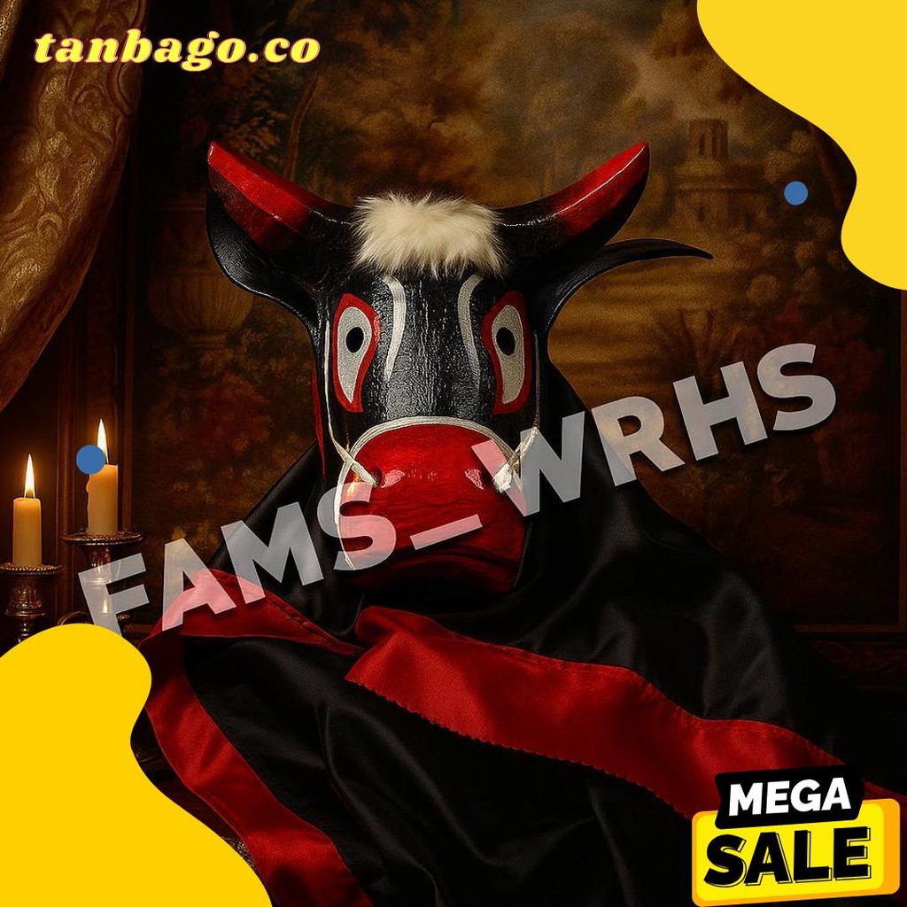 Bantengan Anak Plus Kain Mainan Viral Bantengan Mberot Banteng Suro Mberot