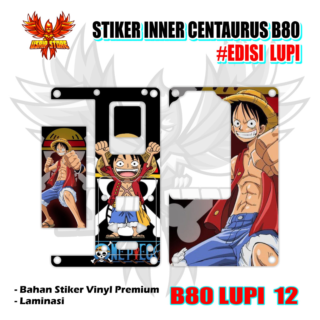 

Stiker 1 B80 Lupi 12 Garskin Label Custom Fullbody Presisi Bisa COD
