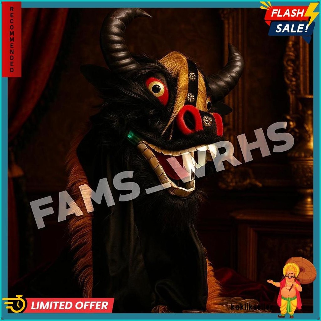 Bantengan Anak Bantengan Mangap Spons Topeng Bantengan Kerbau