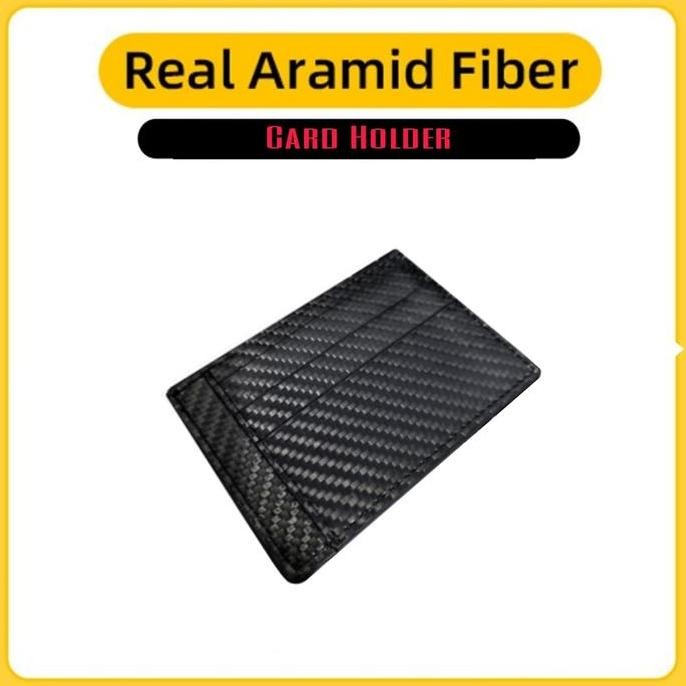 

TERMURAH - Card Holder REAL ARAMID CARBON Dompet Kartu Carbon (Bukan PITAKA)