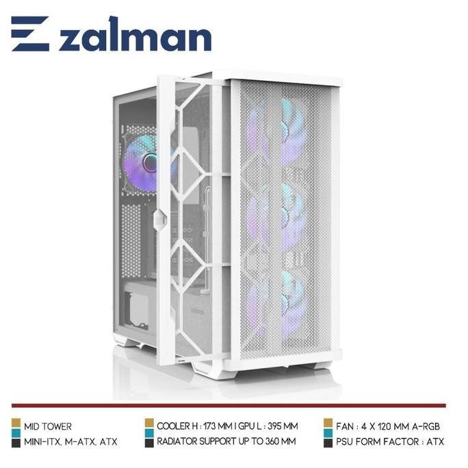 TERMURAH - ZALMAN Z10 DUO - ATX Mid Tower Gaming Case