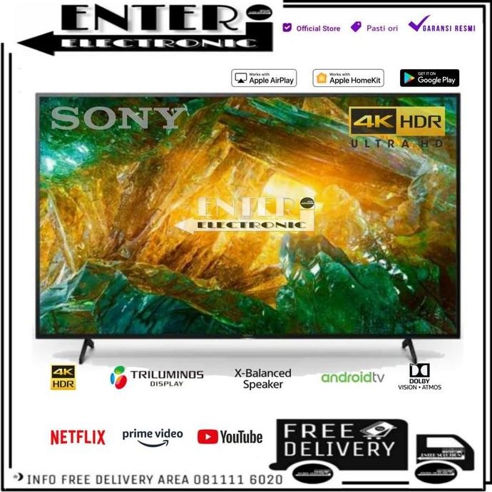 NEW SONY LED TV KD 65X8000H - SMART TV LED 65 INCH ANDROID TV 4K 65X8000