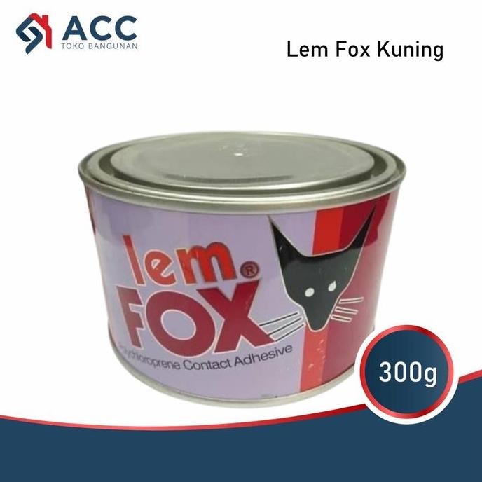 

Lem Fox Kuning Kulit Karpet 300 Gram Allshop