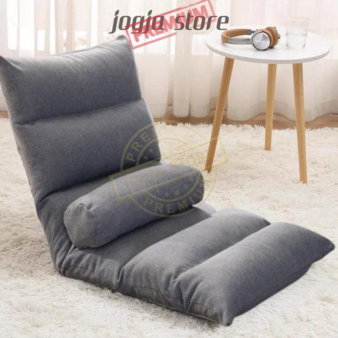 Kursi Lesehan Santai Kursi Malas Sofa Lipat Busa Dakron Premium 6 Grid