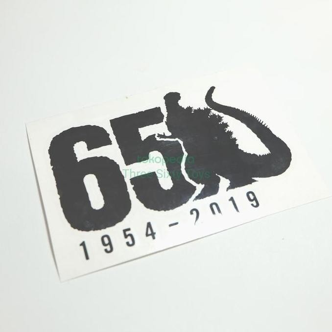 

Cutting Sticker Stiker Godzilla Anniversary 65Th Logo Vinyl