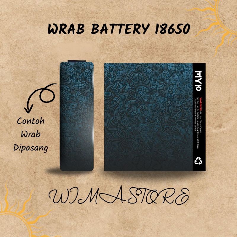 

Stiker Stiker Wrap Baterai 18650 V2 Abstrak Untuk Melindungi 21 Garskin Label Custom Fullbody Presisi Bisa COD