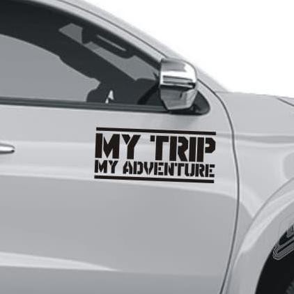 

Stiker My Trip My Adventure