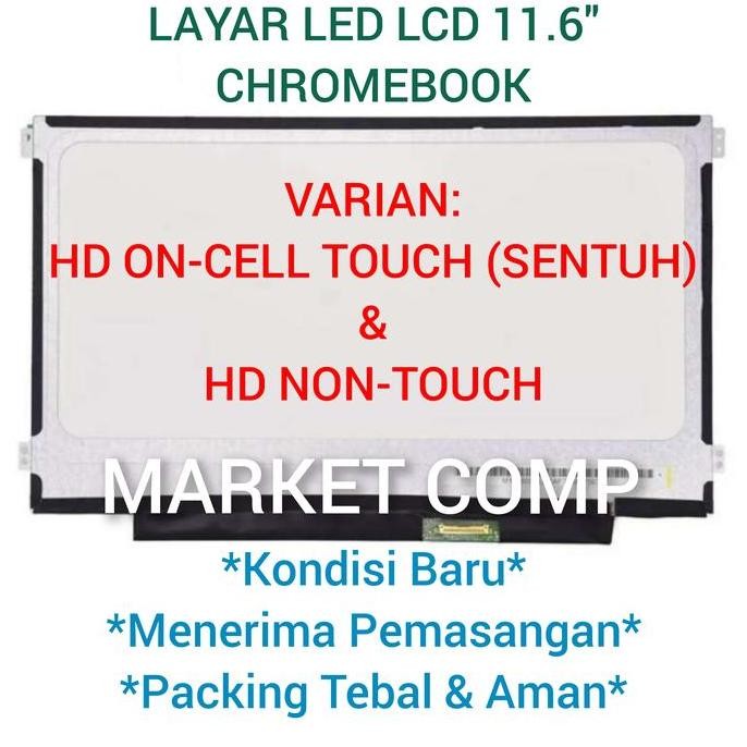 NEW TOUCH SCREEN LAYAR SENTUH ON CELL TOUCHSCREEN LED LCD NETBOOK DELL CHROMEBOOK 11 3100 11-3100 31