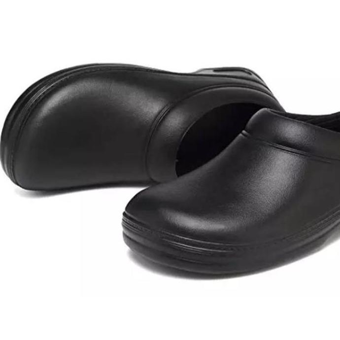 WAKO Chef Shoes Sepatu Chef Anti Slip Nyaman - Hitam