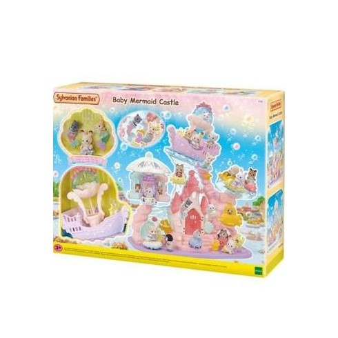 sylvanian families baby mermaid castle