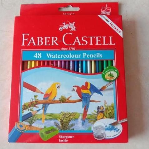 

TERMURAH - Pensil 48 warna faber castel Watercolour