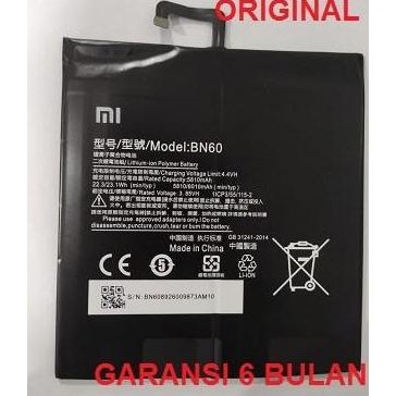 NEW Batre BatereBattery Baterai Xiaomi Mi Pad 4 Pad4 Mipad 4 BN60 Original