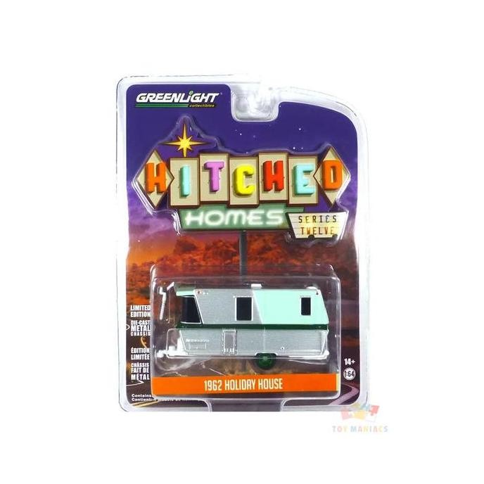 Greenlight 34120-A Holiday House Silver / Mint - Hitched Homes 12