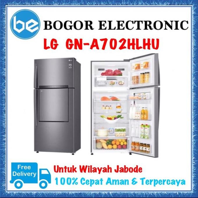 PROMO MURAH LG KULKAS 2 PINTU | GNA702HLHU | GN-A702HLHU | KULKAS LG