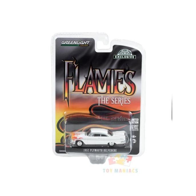 Greenlight 30362 Hobby Exclusive 1957 Plymouth Belvedere Diecast Model