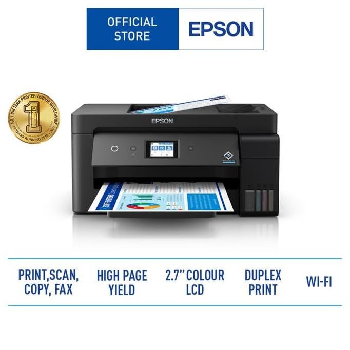 TERBARU - Printer Epson L14150 A3+ Multifungsi Wi-Fi Duplex