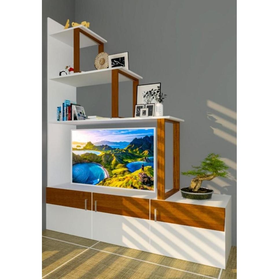 TERMURAH - Buffet TV/ Pembatas Ruangan/ Divider Ruangan Murah Meriah
