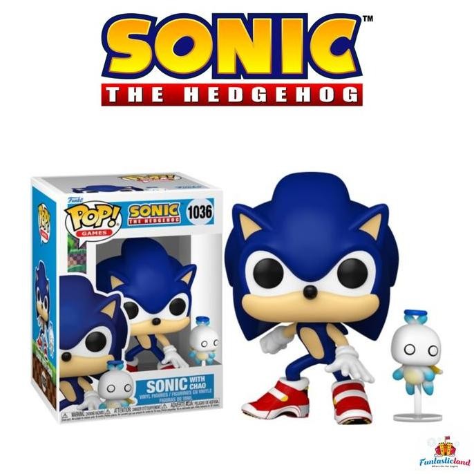 Funko POP Games Sonic the Hedgehog - Sonic with Chao #1036