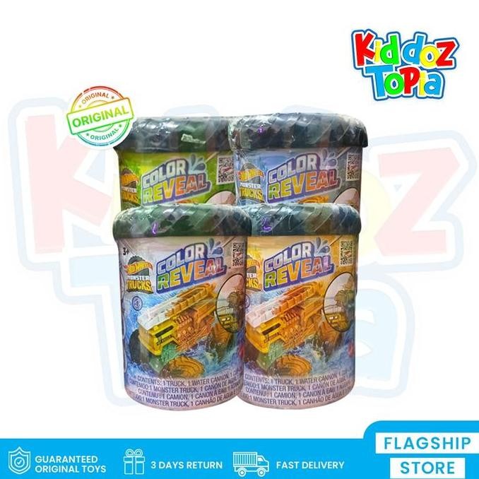 Hot wheels HOTWHEELS Monster Truck Color Reveal Blind Box HJF39 GLC