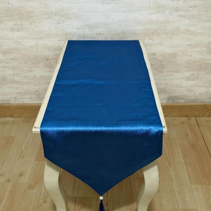 Table Runner / Taplak Meja Makan / Bed Runner Bordir Panjang 2 Meter `