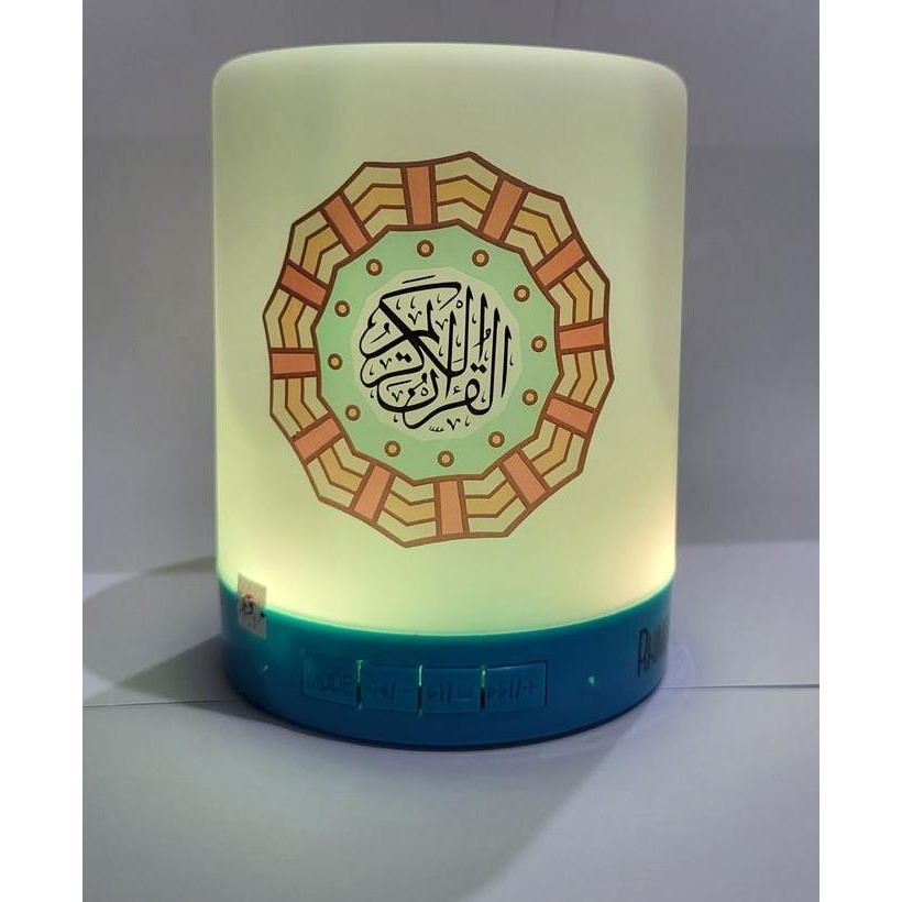 Speaker Rhimoa V600 Led Lampu Smart Touch + Murottal Al-Quran 30 Juz