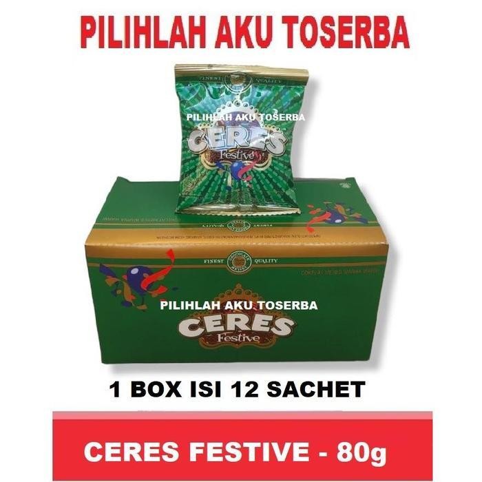 

Meses Ceres Festive 80 Gram - (Harga Per Box Isi 12 Sachet) New Best Quality 100% Original