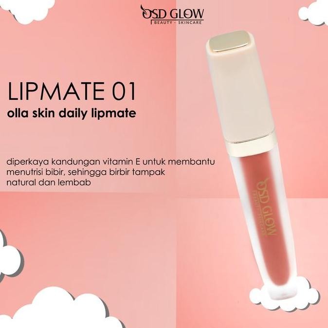 Promo Olla Skin Daily - Lip Matte Bibir Creamy COD