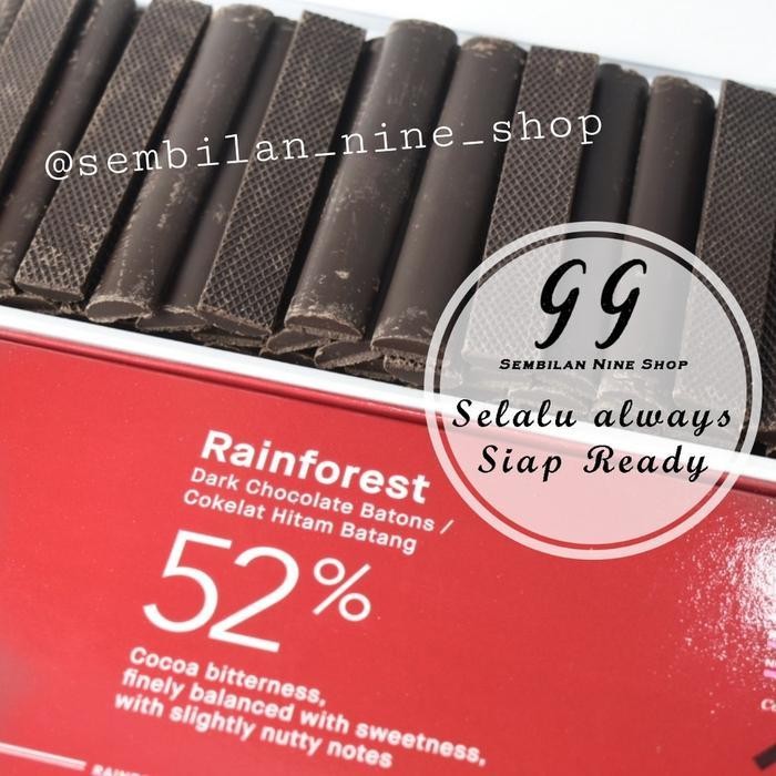 

Tulip Embassy Rainforest 250 Gram Batons Stick Dark Chocolate Couverture Cokelat Sticks Stik Batang Terlaris Best Quality 100% Original