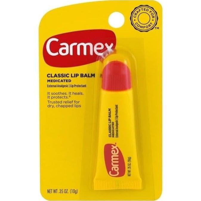 Promo Carmex Classic Moisturizing Lip Balm 10gr / Carmex Medicated Lip Balm COD