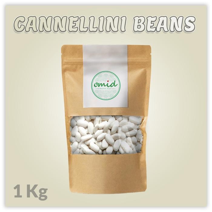 

Organic White Cannellini Bean - Kacang Cannellini - 1 Kg Terbaru Best Quality 100% Original
