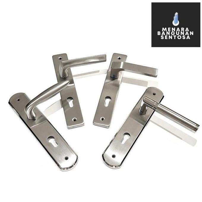 &<&<&<&] Handle Pintu SES Stainless - Kunci Pintu Tarikan Gagang Besar