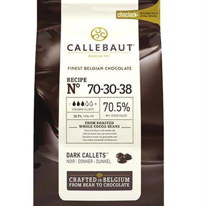 

Callebaut 70% Dark Chocolate Belgian Choco Callets 500gr