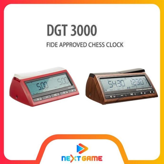 Promo Jam Catur DGT 3000 - Chess Clock DGT 3000 Limited Edition COD