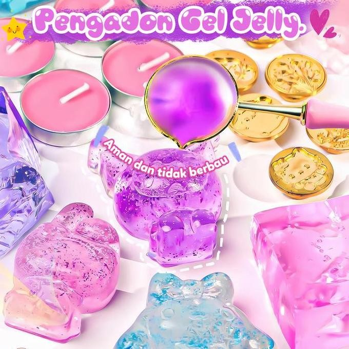 

Promo [Nilai yang bagus] GUKA Cat Claw Wax Seal Stamp Kit - DIY Vintage Style Sealing Wax Set with Golden Foil & Quick-Dry Jelly Gel (Includes Fire Paint, Melting Spoon, Stamps) for Wedding Invitations, Envelopes, Handcrafted Gifts-DIY INDONESIA COD