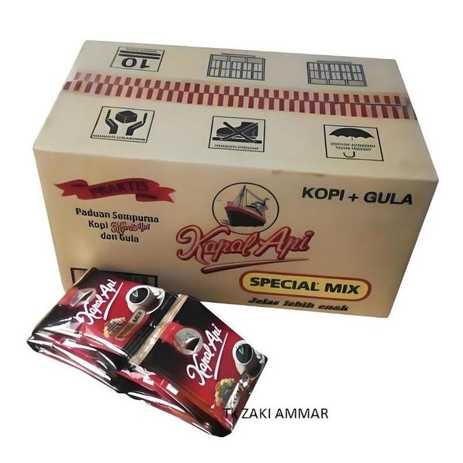 

KAPAL API SPECIAL MIX (12 RENCENG) DUS Coffee Bubuk Kopi Biji Robusta LA