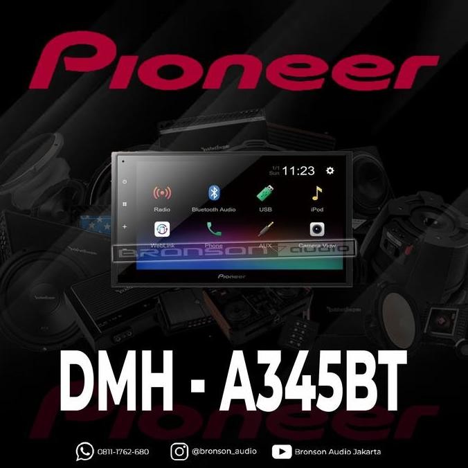 // Headunit Pioneer Dmh A345Bt //