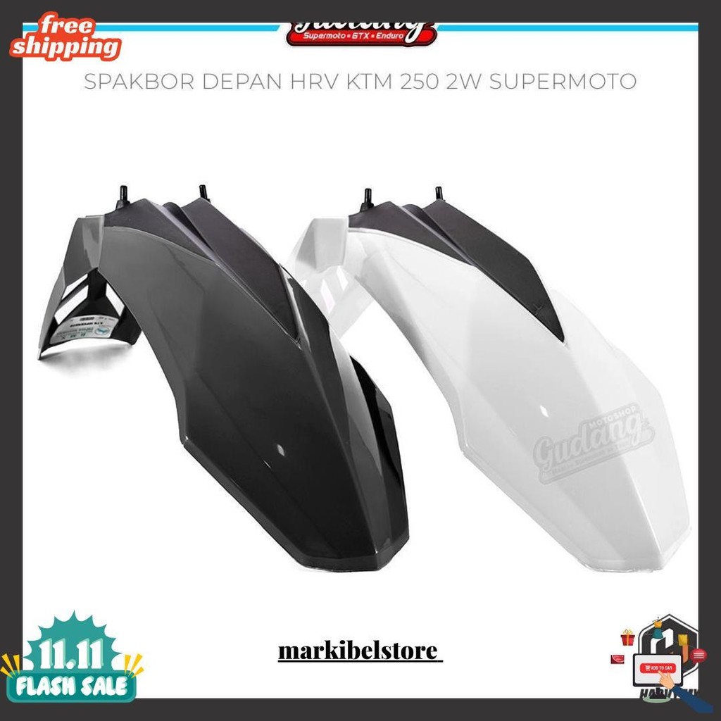 Spakbor Slebor Depan Plastik Hrv Ktm 250 2017 Ktm 250 2014 Sixday Ktm 250 2 Warna Supermoto Gratis O