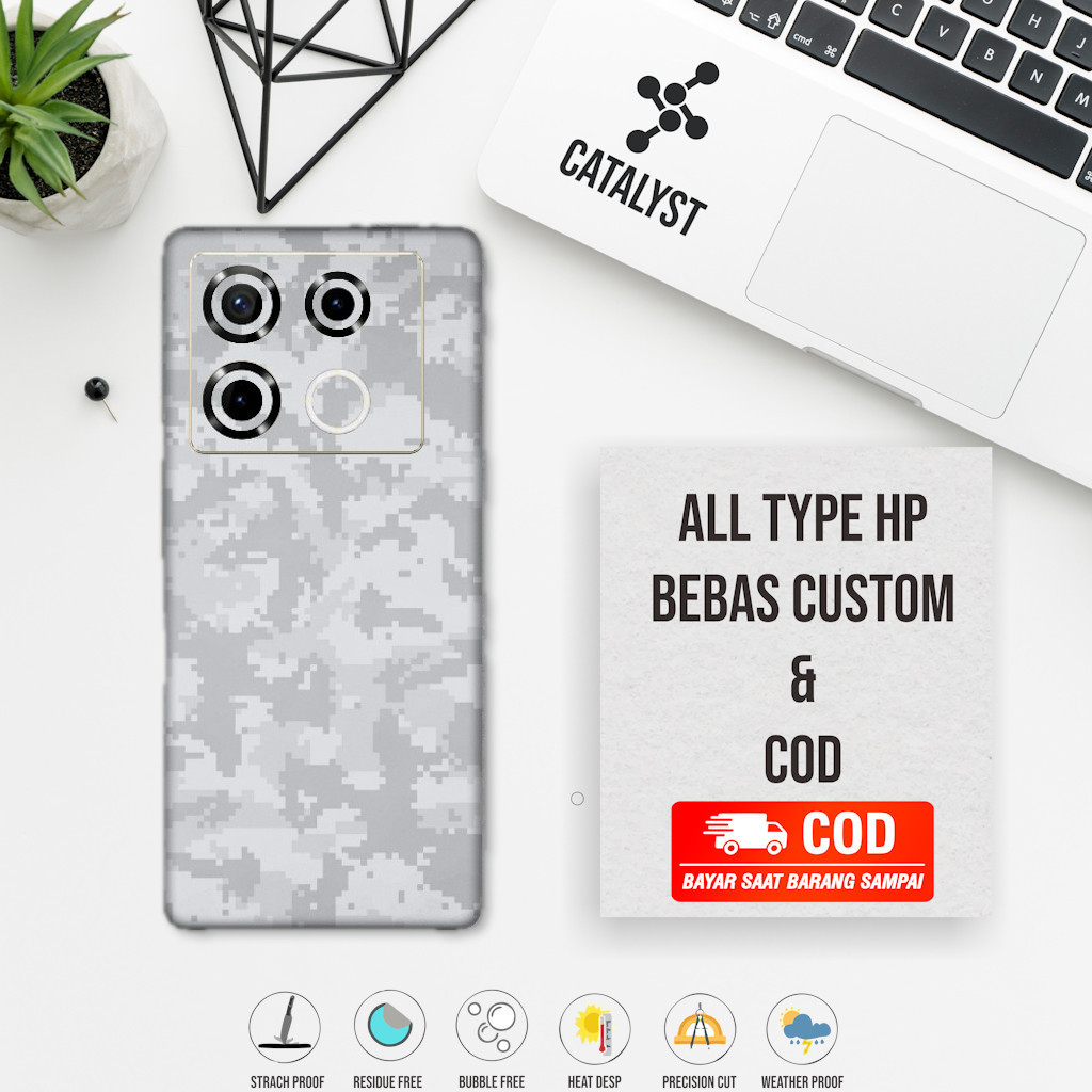 

[COD] Garskin Stiker Infinix Note 40 Pro Label Custom Presisi Terlaris