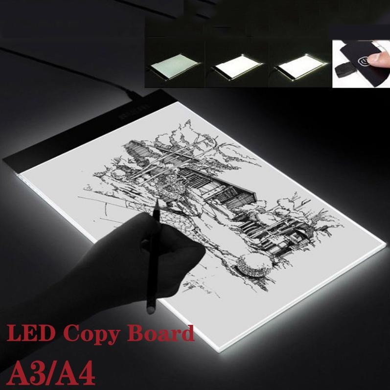 

Diskon A3/A4 Led Drawing Tracing Board Stensil Board Papan Jiplak Gambar Led Anak & Dewasa Copy Board Papan Led Light Pad Ultra Slim Promo