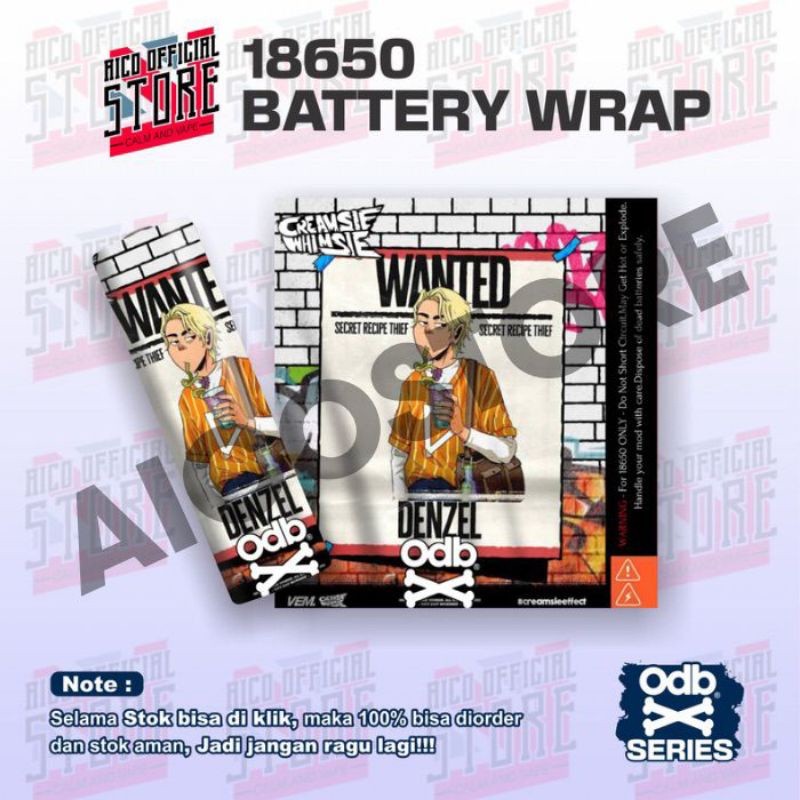 

[COD] Garskin Stiker Famstore Stiker Wrap Baterai 18650 O D B X Kremsi Whimse Untuk Melindungi Dan Memperindah Tampilan 26 Label Custom Presisi Terlaris