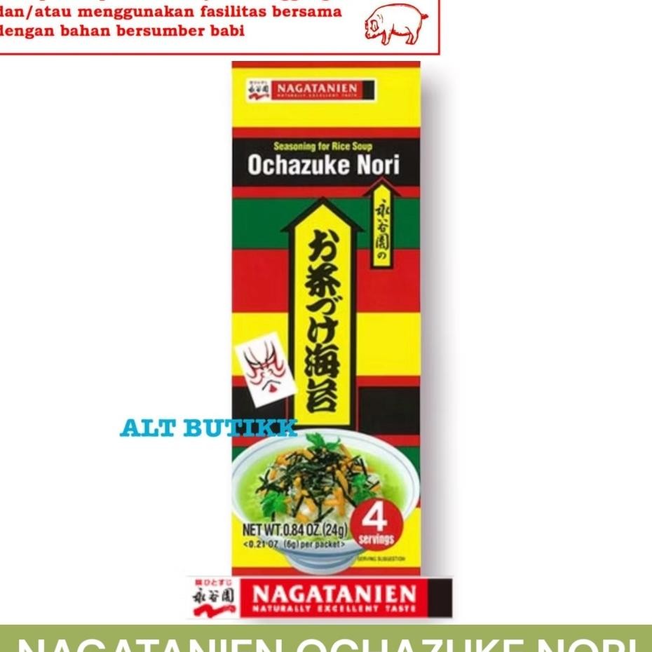 

Nagatanien Ochazuke N 24 Gr 4 Servings Seasoning For Rice Soup