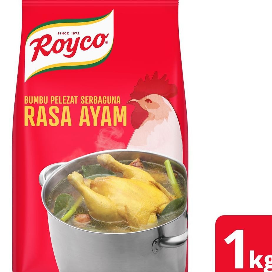 

Royco Bumbu Penyedap Rasa Ayam Pouch 1Kg
