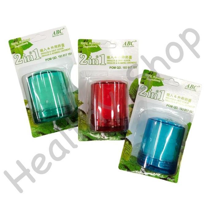 Menthol Mintleaf Abc 20G Inhaler & Obat Gosok