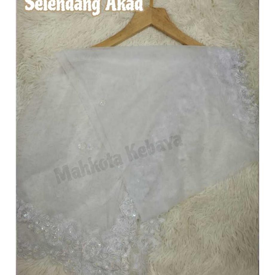 Kerudung Pengantin Veil Slayer Pengantin Selendang Pengantin Hijap Pengantin Payet