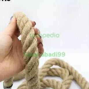 

BEBAS ONGKIR - tali tambang besar tali tambang 28mm manila tambang goni hrg permeter