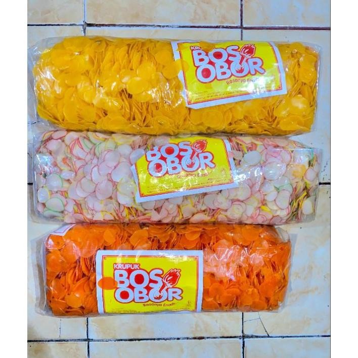 

Kerupuk Seblak Merahorenbawang Cap Boss Obor 2.5Kg