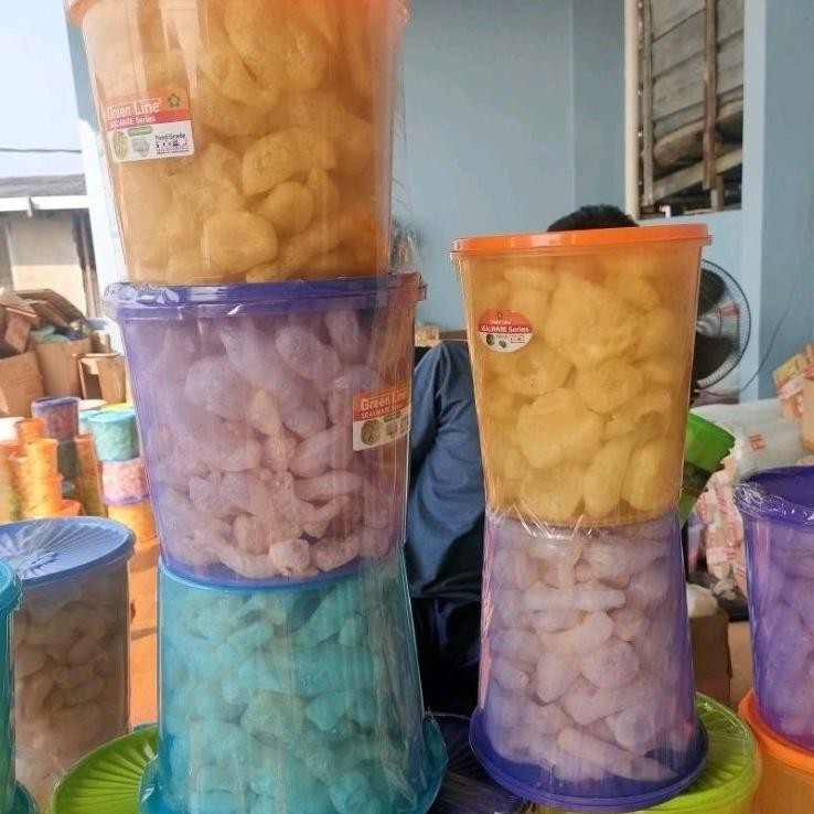 

Kerupuk Kulit Sapi Toples 5L Dapat 3 Varian Rasa Beli 1 Gratis 2