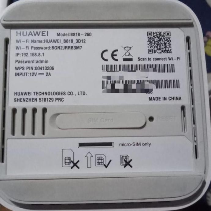 Huawei B818 -260 Unlock All Operator New Stok