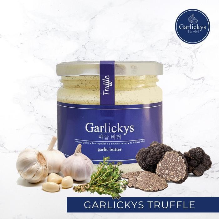 

Garlickys Premium Truffle & Garlic Butter | Trufle Garlic Butter | Truffle Garlic Butter Spread