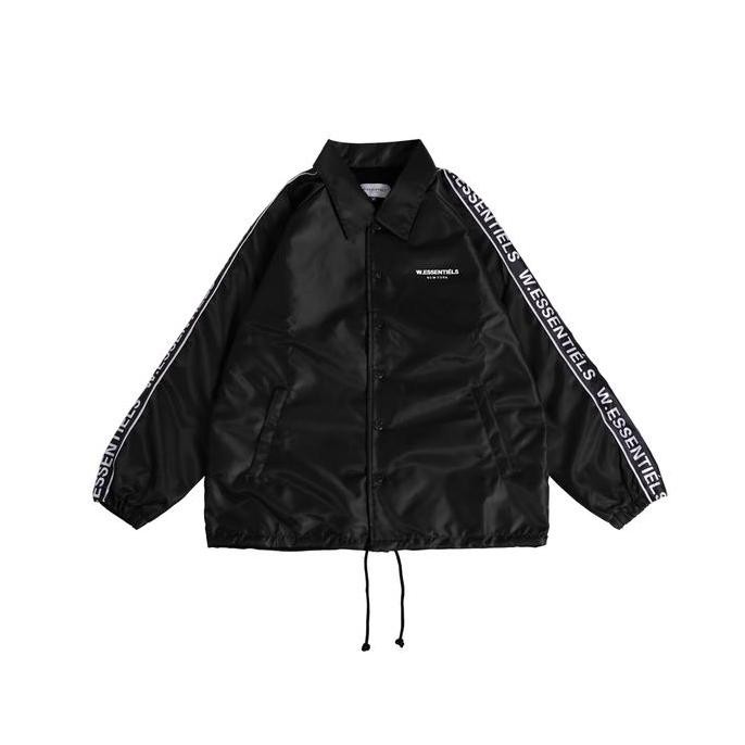 W.Essentiels Delibes Windbreaker Noir Black Co